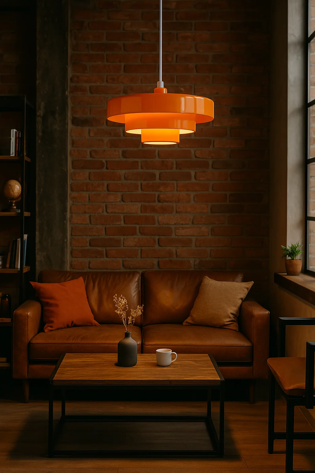 Stylish LED Pendant Lamp in Vintage Style for Kitchen and Dining Room |