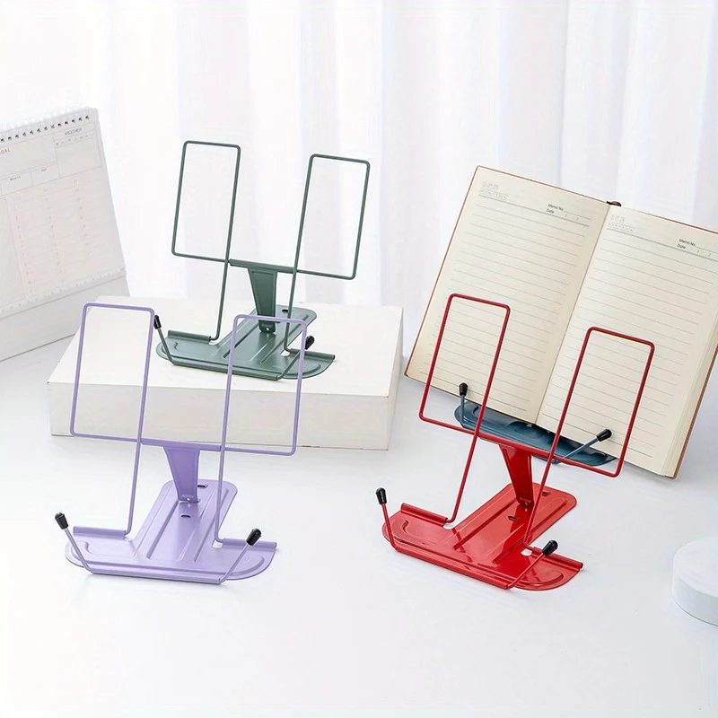 WH-bbe31e056a82aedae0864d32cb0c0f079ee5531e00deaf97b0f94908afa14aa2 ® Adjustable Book Stand - Image 1
