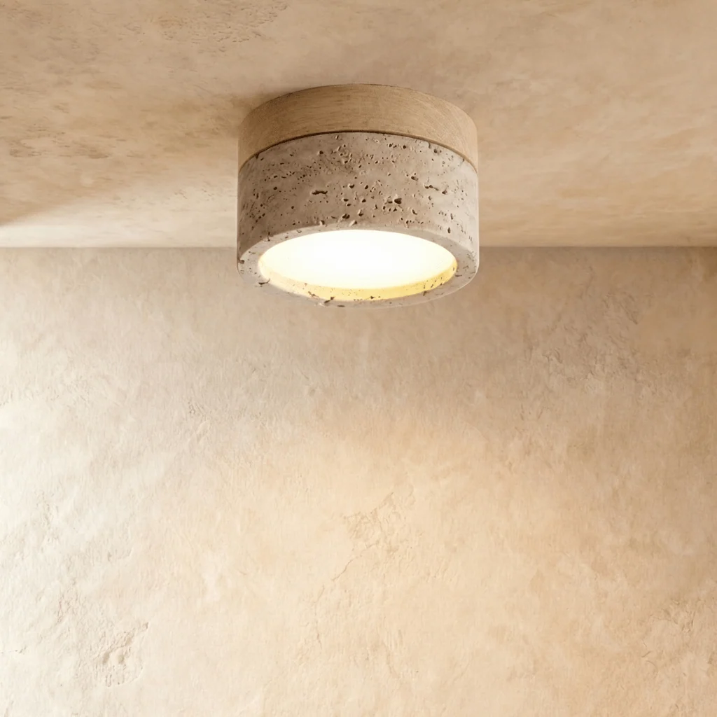 Cylindra Soft Glow Ceiling Light For Hallways And Bedrooms