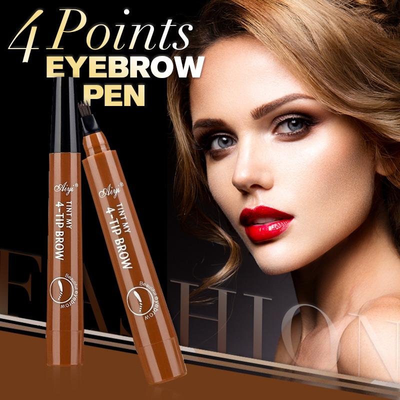 4-Prong Eyebrow Pen for Natural Definition