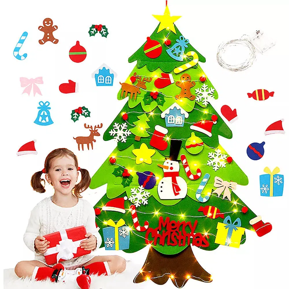 DIY Felt Christmas Tree