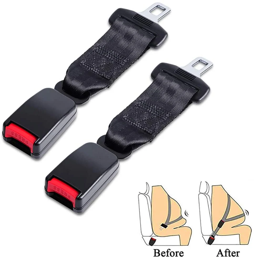 Pregnancy Safety Belt Strap, Seat Belt Extender - Prevent Compression of Abdomen