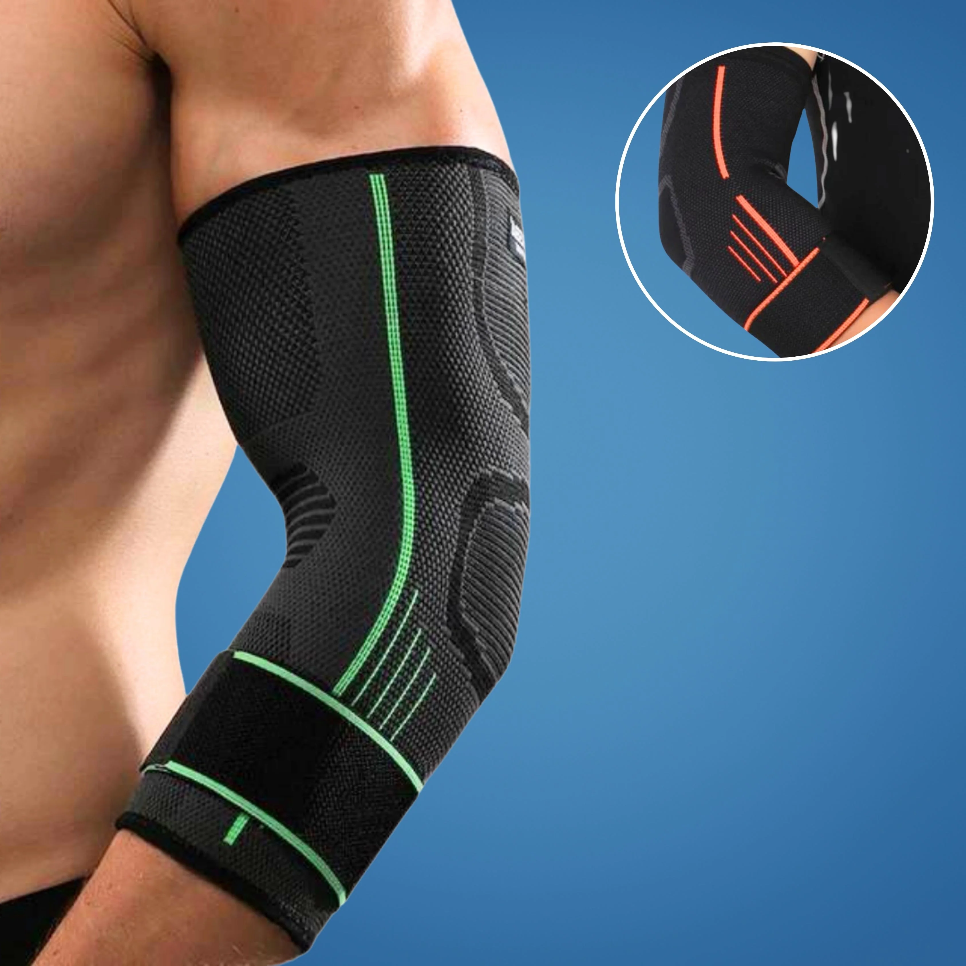 FlexiShield Orthopedic Elbow Brace | Pain Relief - Elbow Support - for Tendonitis - Arthritis - Injury Recovery