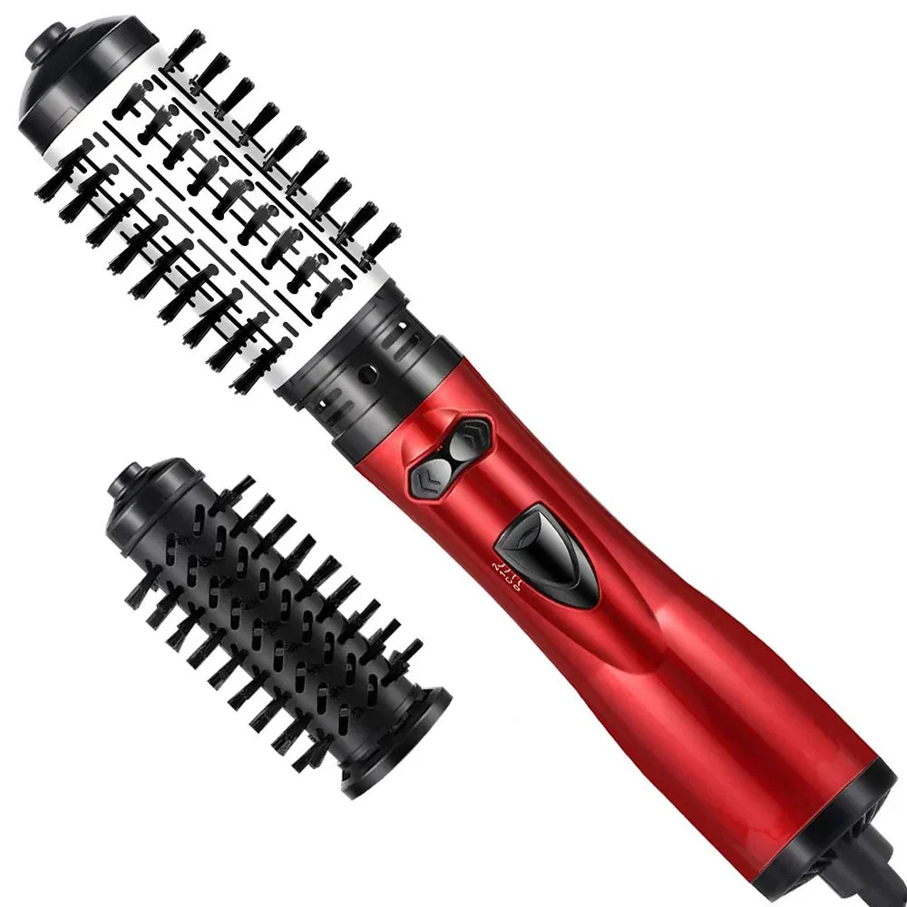 Rotating Hair Dryer Styler | 2-in-1 Volumizing Brush System