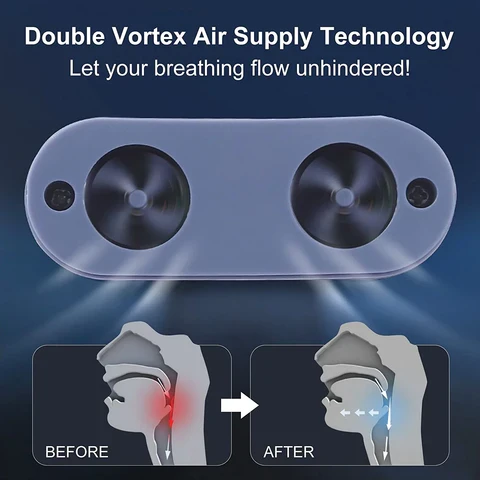 Portable micro CPAP device for sleep apnoea