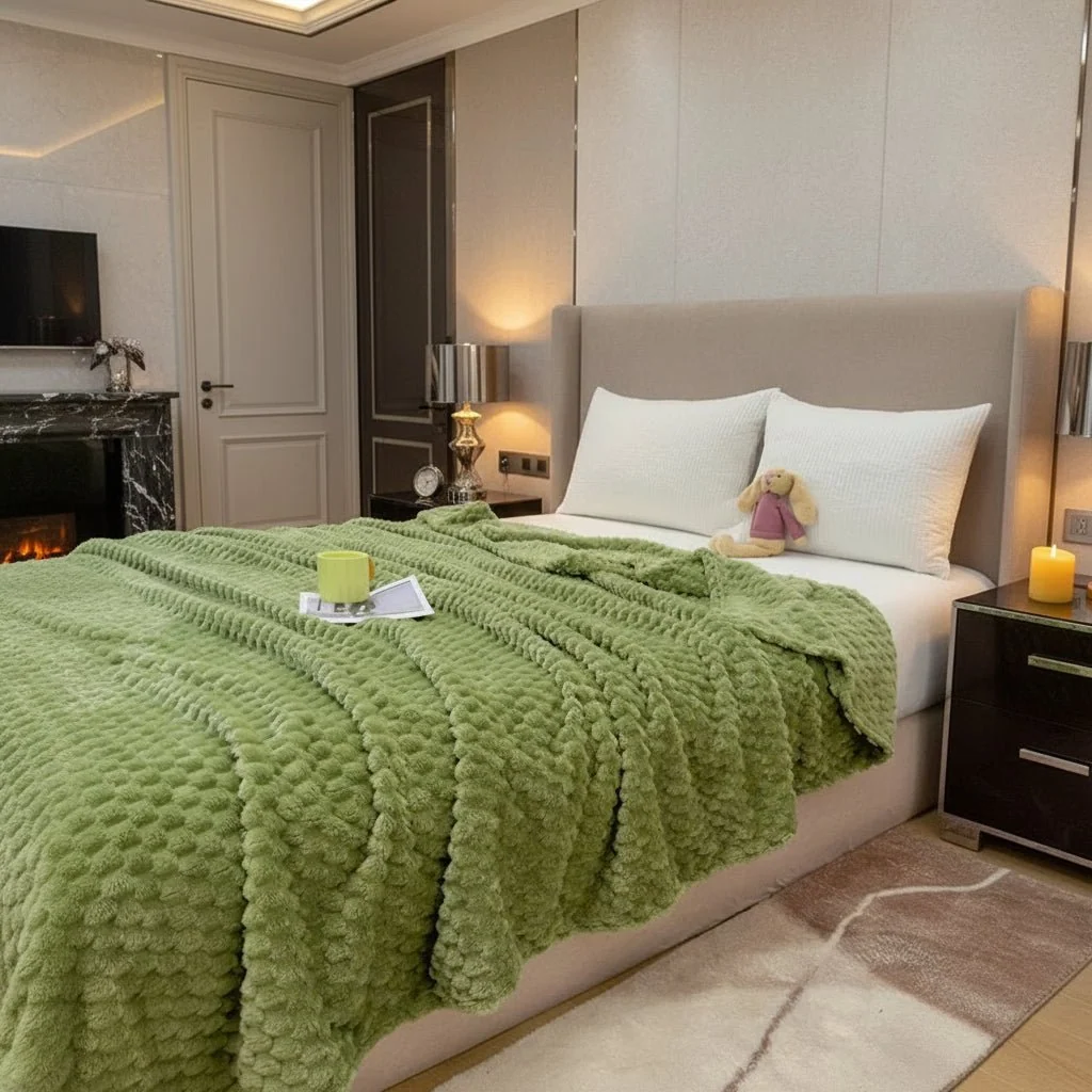 EverSoft Coral Fleece Blanket For Cozy Warmth At Home