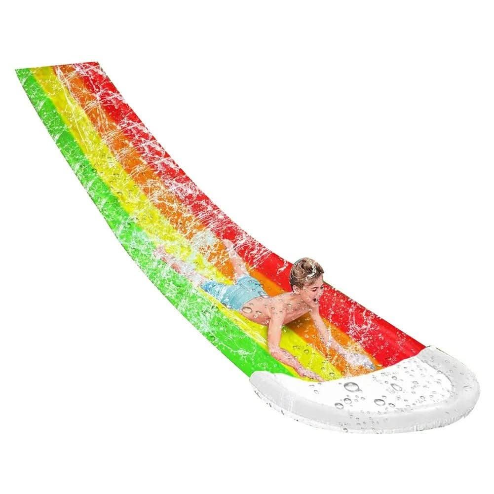 AquaNova Trail Backyard Water Slide For Families Fast Cooling Fun