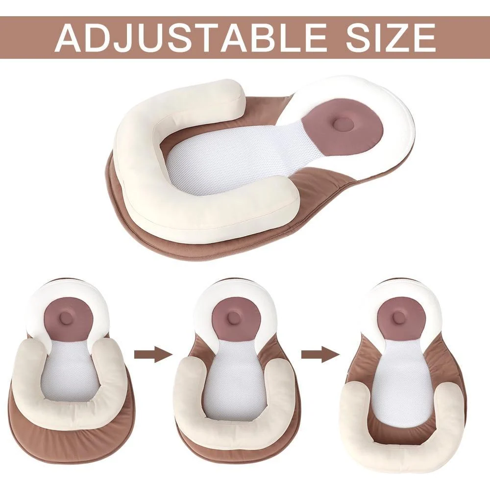Portable Baby Bed Babies Head Support Pillow