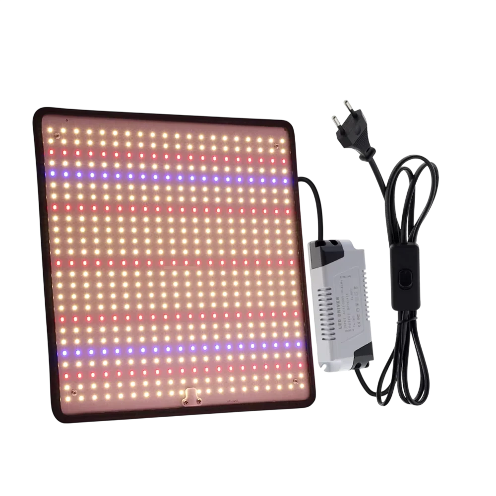 ResBloomi LED Grow Lights – Full Spectrum Sun-Like Spectrum, 10 Dimming Levels & Auto Cycle Timer
