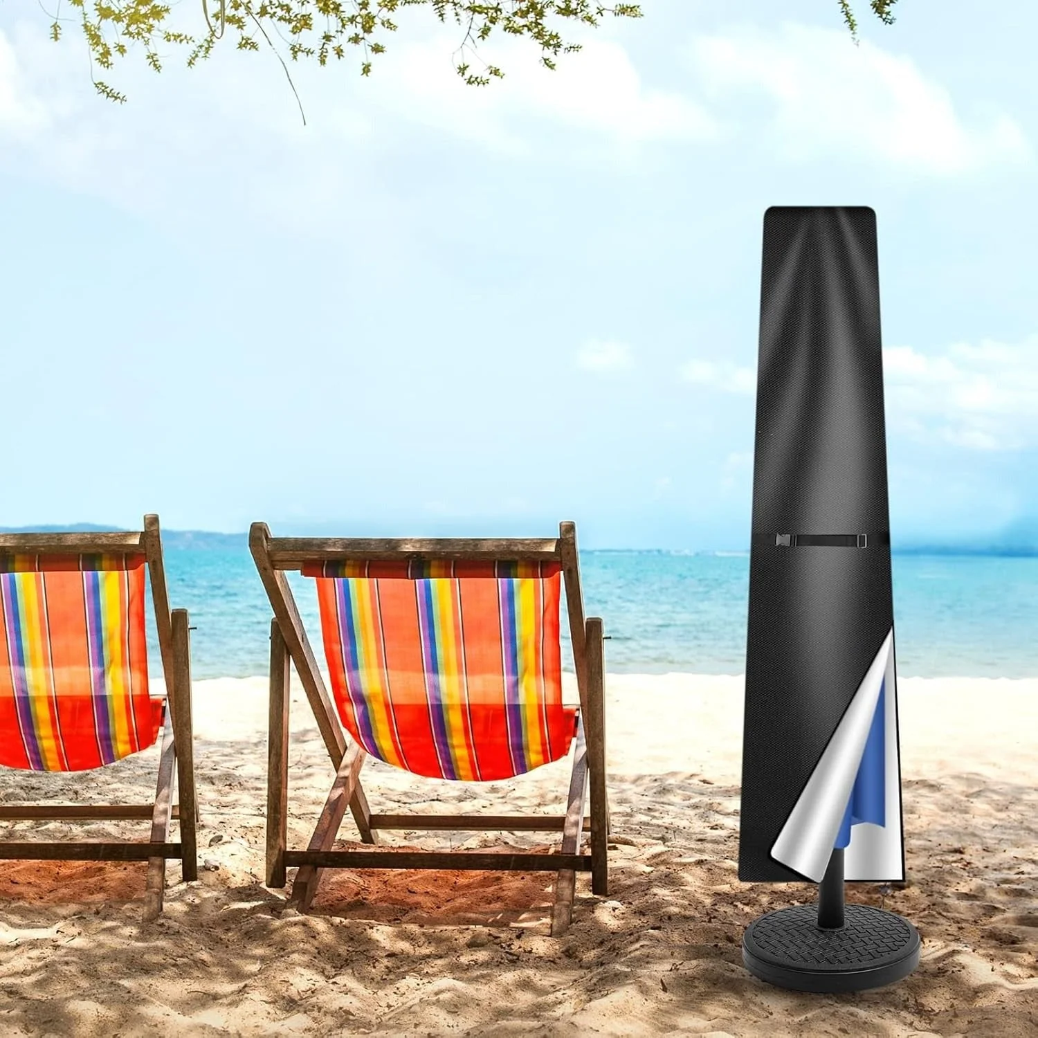Umbrella Cover Garden Accessory Weather Resistant Design - Image 2