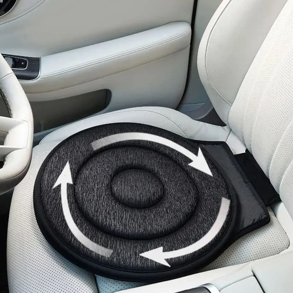 Car Seat Swivel Cushion 360 Degree Rotating Round Pad