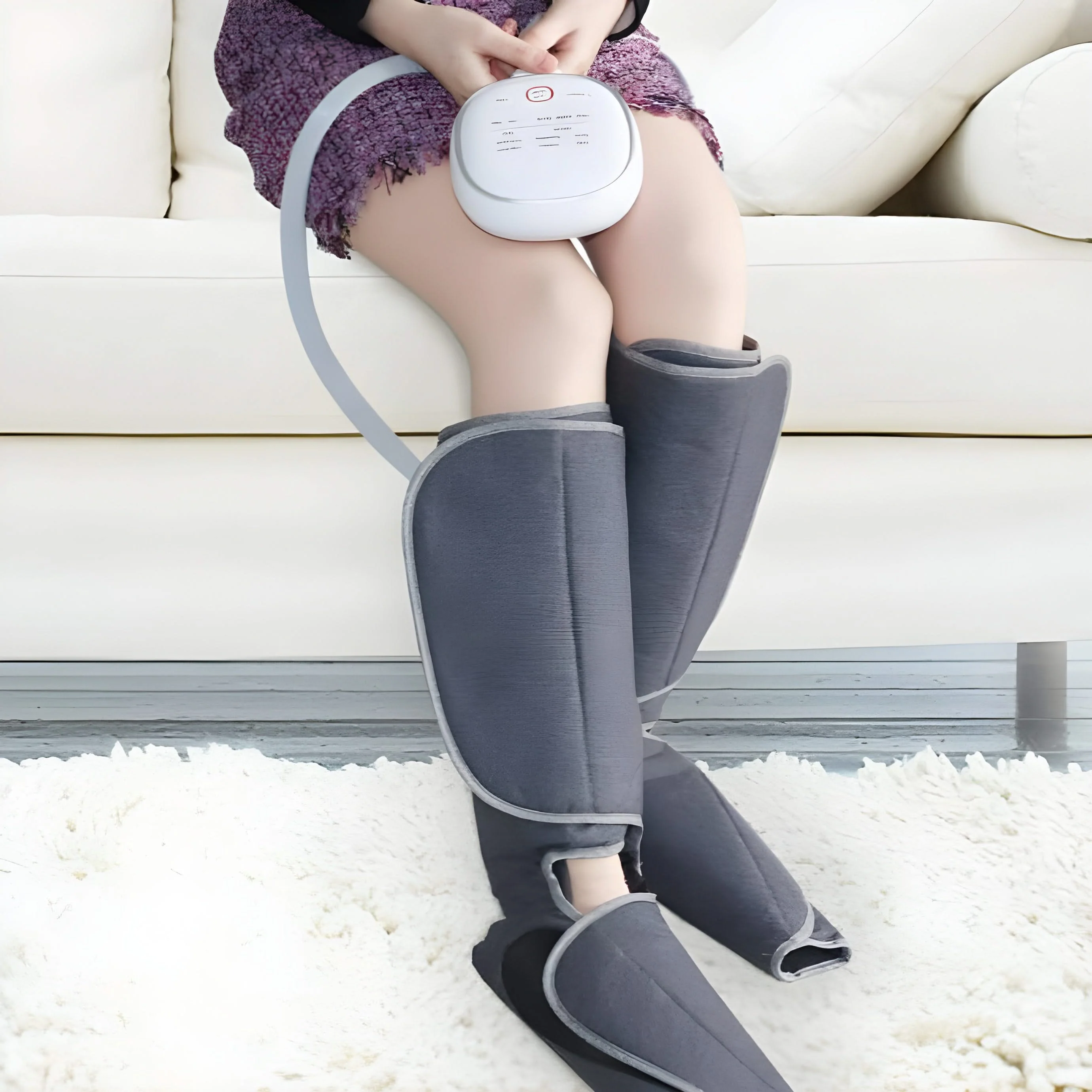 Pressotherapy Air Compression Calf & Foot Massager