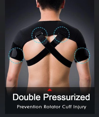 Durable Shoulder Support With Removable Straps
