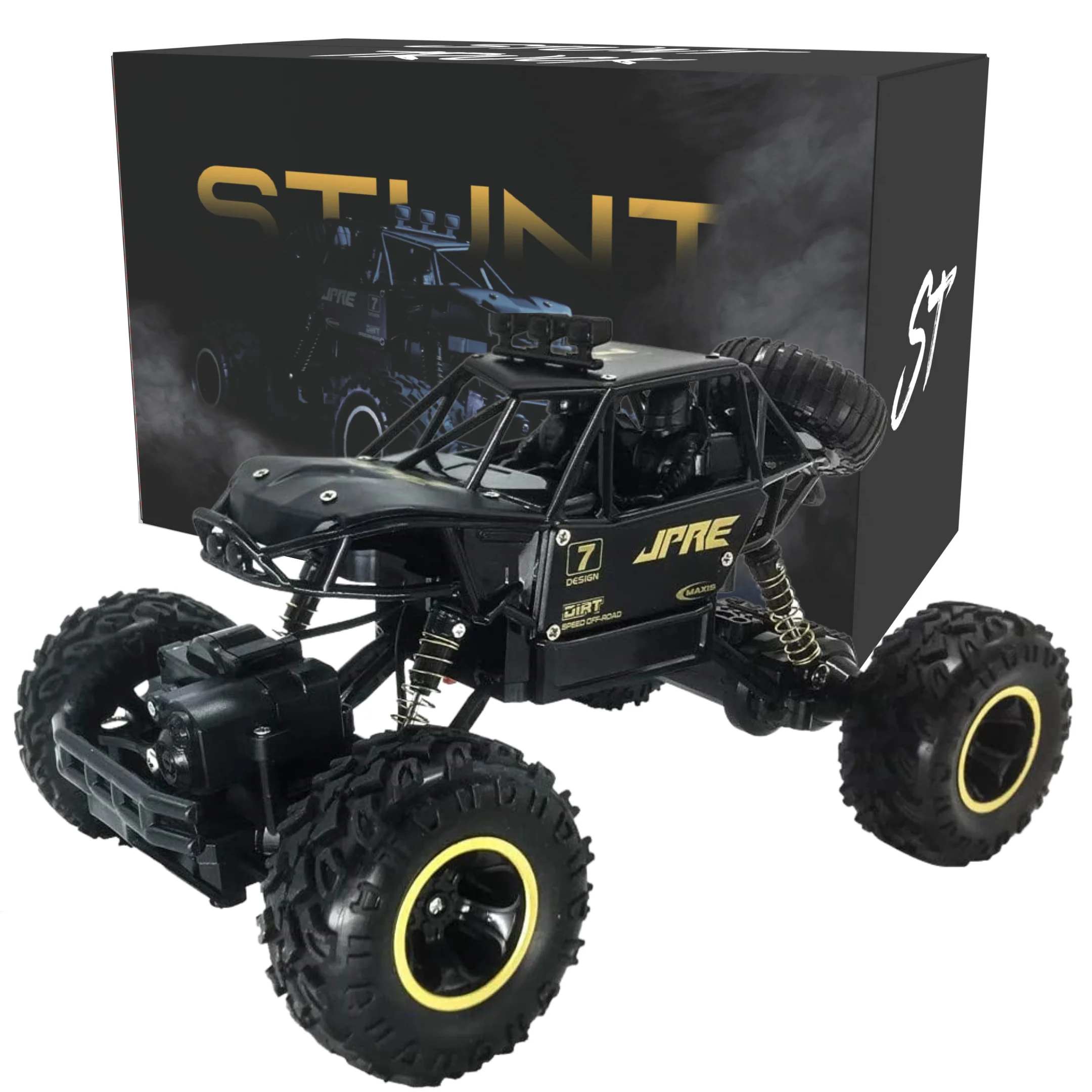 Unbreakable Remote Control RC Car - The Stunt Truck