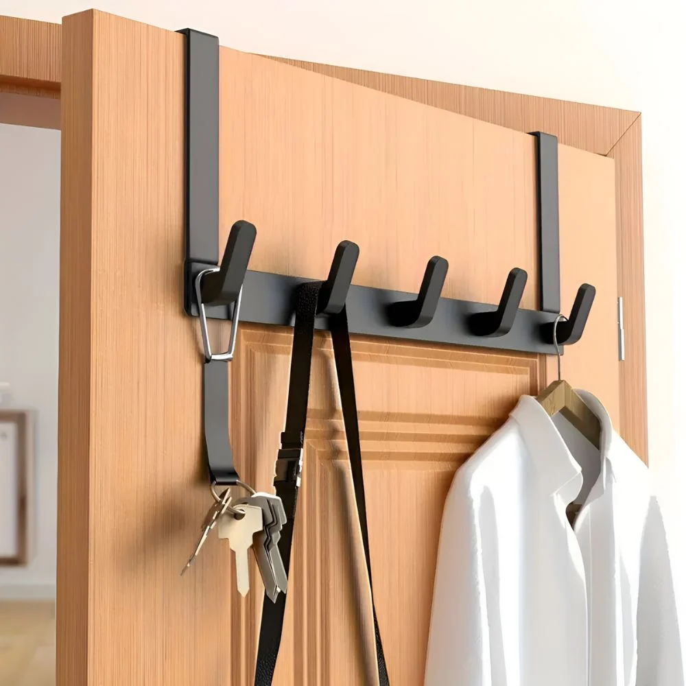 Quick Hang 5-Hook Door Rack