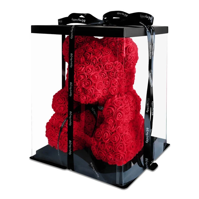 Luxury Rose Bears With Gift Box