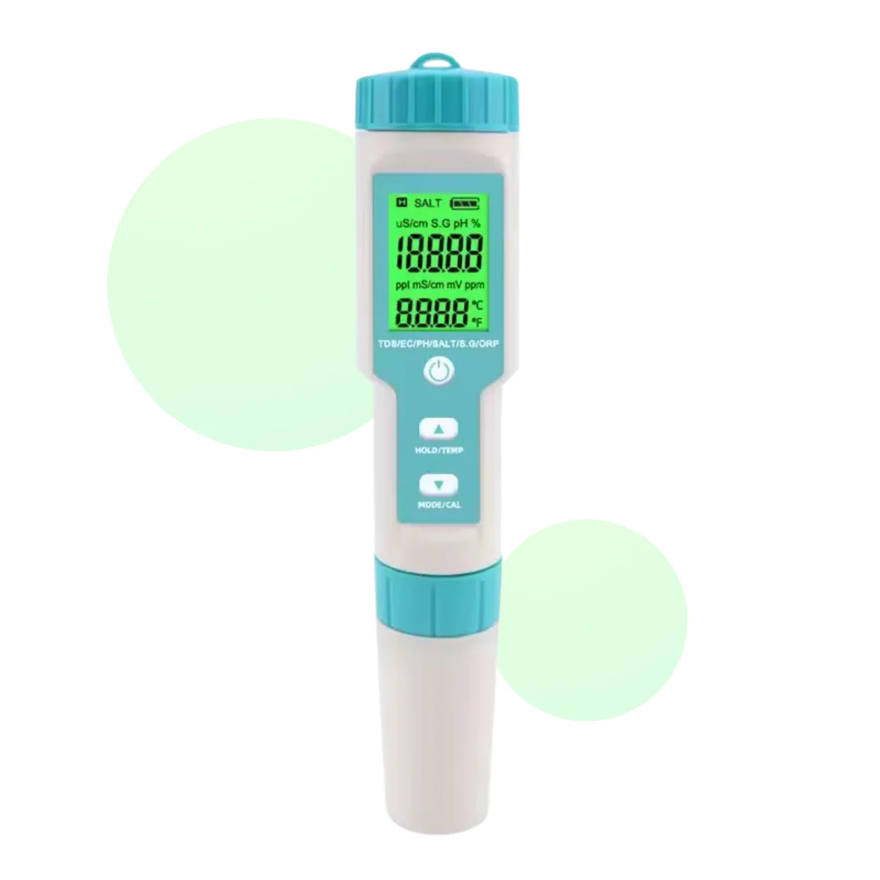 Professional Water Analyser with 7 Parameters